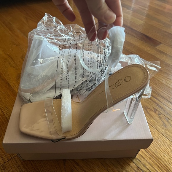 Open toe heel sandals - Picture 2 of 6